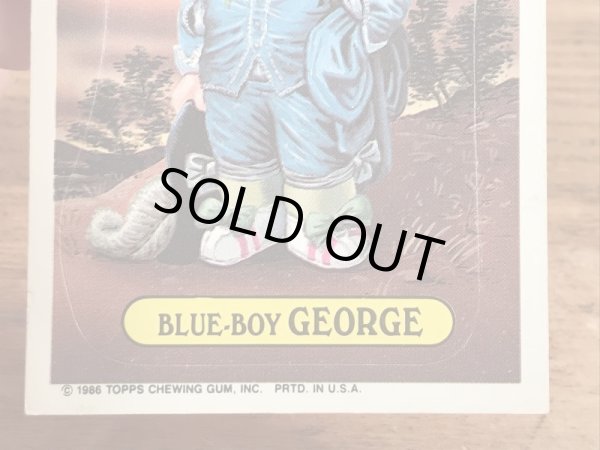 Topps社製のガーベッジペイルキッズの80’sヴィンテージカードシール