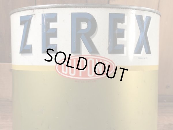 Zerex Du Pontの防錆剤の40’sヴィンテージTin缶