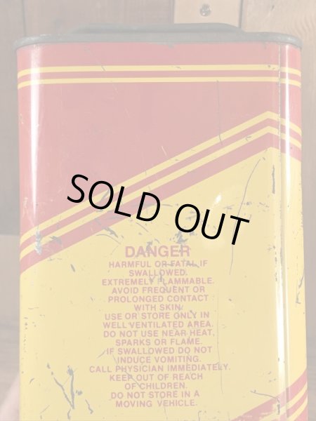 Stancanのガソリンが入っていた60年代ビンテージブリキ缶