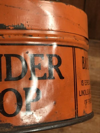 画像2: Big Wonder Oil Mop Tin Can　オイルモップ　ビンテージ　ブリキ缶　ビッグワンダー　20〜30年代