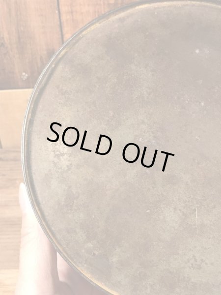 Big Wonderのオイルモップが入っていた20〜30’sヴィンテージTin缶