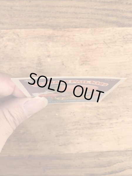 Topps社製のガーベッジペイルキッズの80’sヴィンテージカードシール