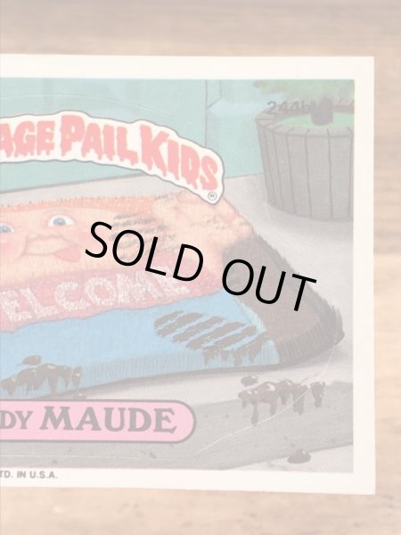 Topps社製のガーベッジペイルキッズの80’sヴィンテージカードシール