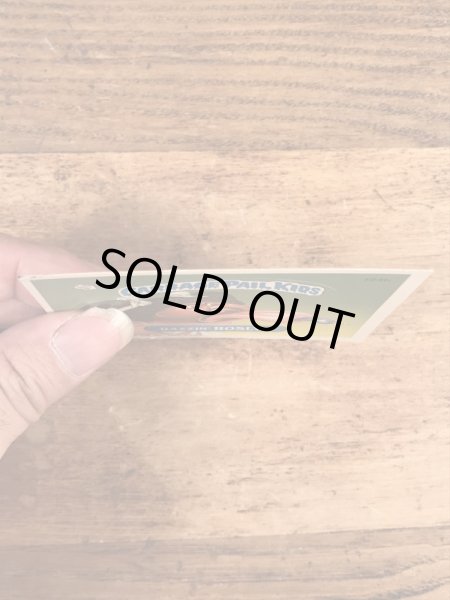 Topps社製のガーベッジペイルキッズの80’sヴィンテージカードシール