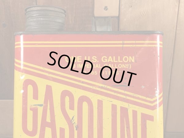 Stancanのガソリンが入っていた60年代ビンテージブリキ缶