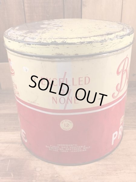 Bachmanのプレッツェルが入っていた50’sヴィンテージTin缶