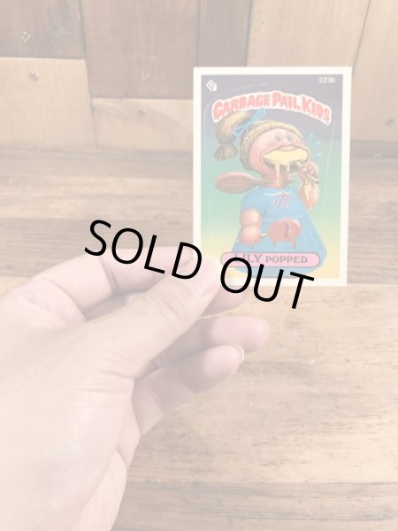 Topps社製のガーベッジペイルキッズの80’sヴィンテージカードシール