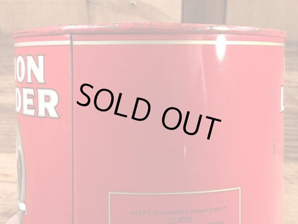 Union Leaderのタバコが入っていた50年代ビンテージブリキ缶