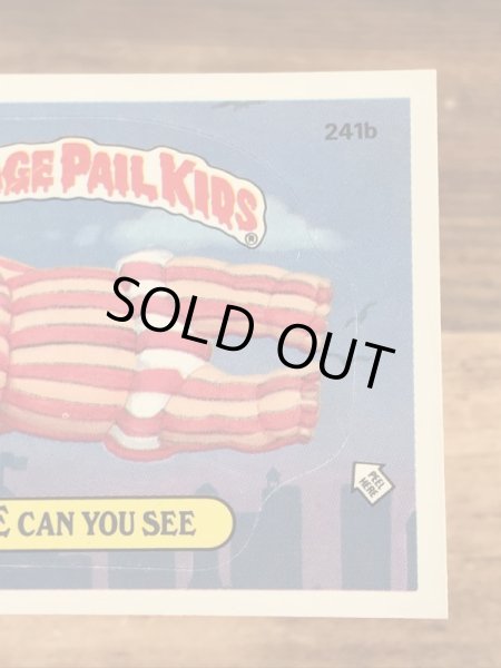 Topps社製のガーベッジペイルキッズの80’sヴィンテージカードシール