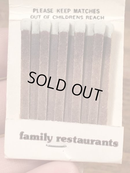 企業キャラクターのサンボタイガーの70年代ビンテージマッチブック