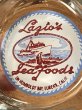 Lazio'sシーフードレストランのガラス製の〜70年代ビンテージ灰皿