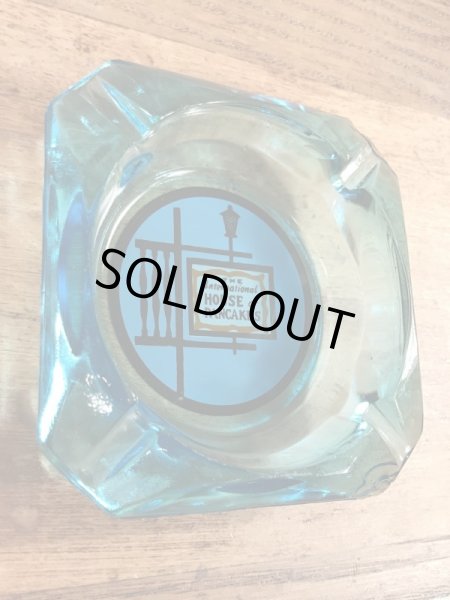 アイホップパンケーキのガラス製の70年代ビンテージ灰皿