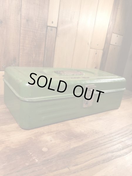 Unionの金属製の50〜60年代ビンテージ工具箱