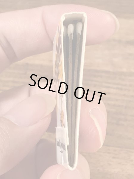 アドバタイジングキャラクターのSambo'sの70’sヴィンテージブックマッチ