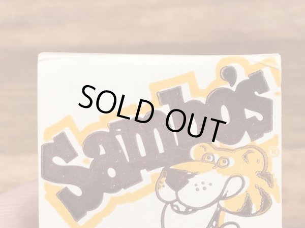 アドバタイジングキャラクターのSambo'sの70’sヴィンテージブックマッチ