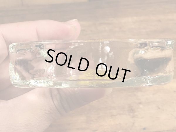 キャンベルスープのガラス製の50〜70年代ビンテージ灰皿