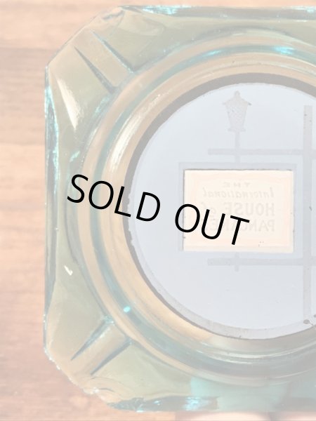 アイホップパンケーキのガラス製の70年代ビンテージ灰皿