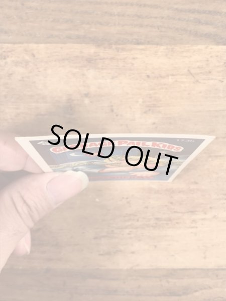 Topps社製のガーベッジペイルキッズの80’sヴィンテージカードシール