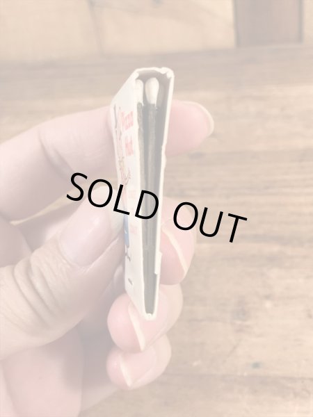 企業キャラクターのピザハットの70年代ビンテージマッチブック