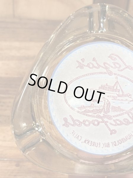 Lazio'sシーフードレストランのガラス製の〜70’sヴィンテージアシュトレイ