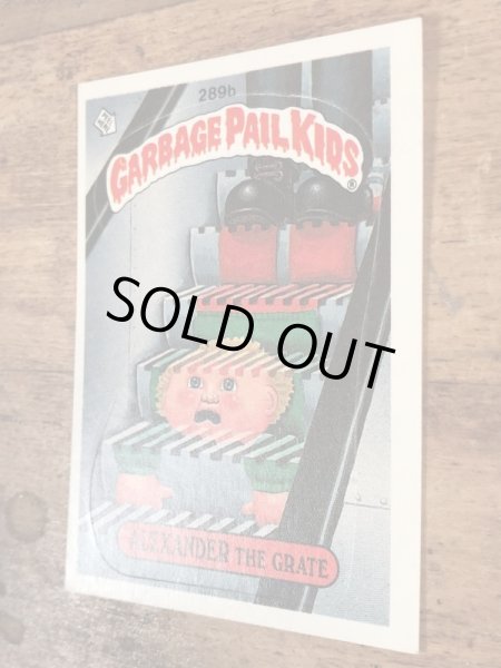 Topps社製のガーベッジペイルキッズの80’sヴィンテージカードシール