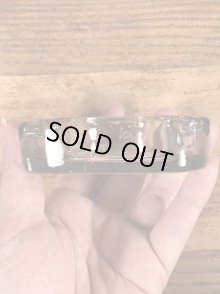 Lazio'sシーフードレストランのガラス製の〜70年代ビンテージ灰皿