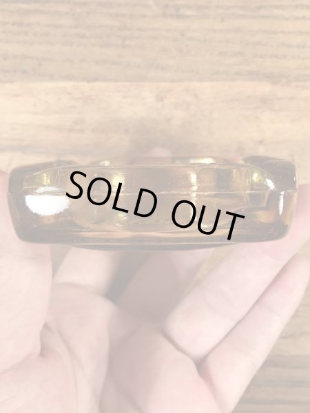 Sizzler Family Steak Houseのアンバーグラスの70’sヴィンテージアシュトレイ