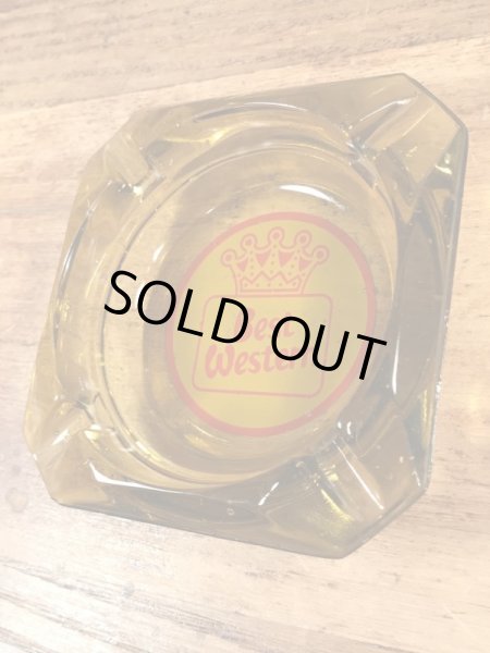 Best Western Motel Glass Ashtray ベストウエスタン ビンテージ Best Western Motel Glass Ashtray ベストウエスタン ビンテージ