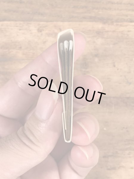 企業キャラクターのピザハットの70年代ビンテージマッチブック