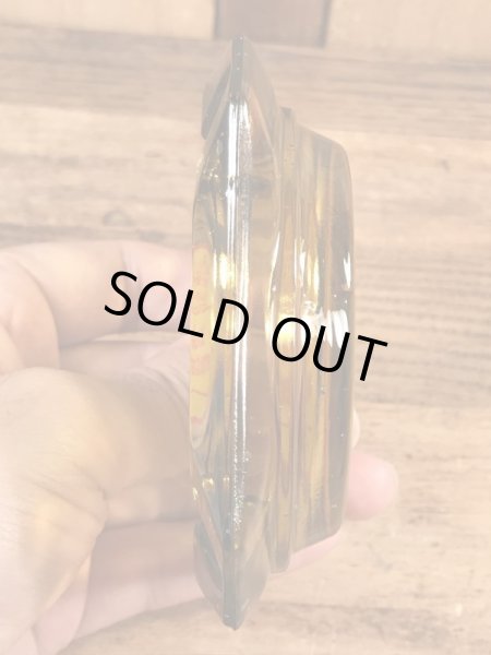 Best Western Motelのアンバーグラスの70’sヴィンテージアシュトレイ