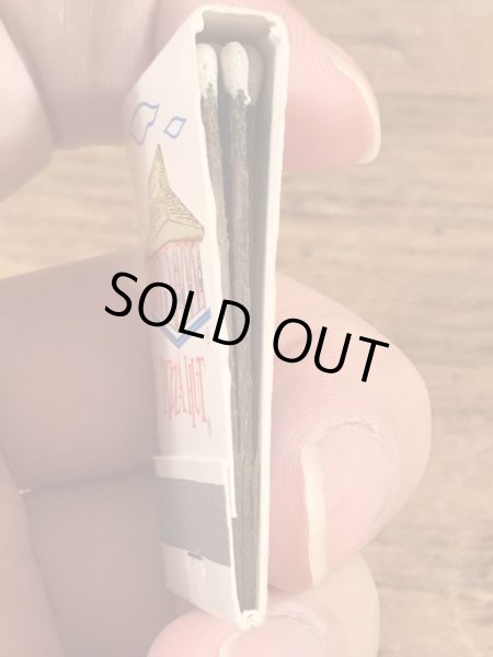 企業キャラクターのピザハットの70年代ビンテージマッチブック