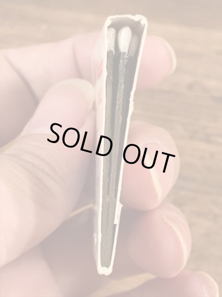 アドバタイジングキャラクターのPizza Hutの70’sヴィンテージブックマッチ