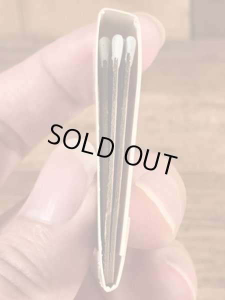 アドバタイジングキャラクターのPizza Hutの70’sヴィンテージブックマッチ