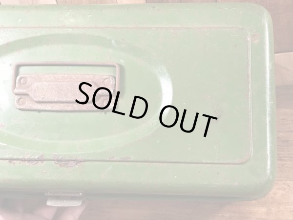 Unionの金属製の50〜60年代ビンテージ工具箱