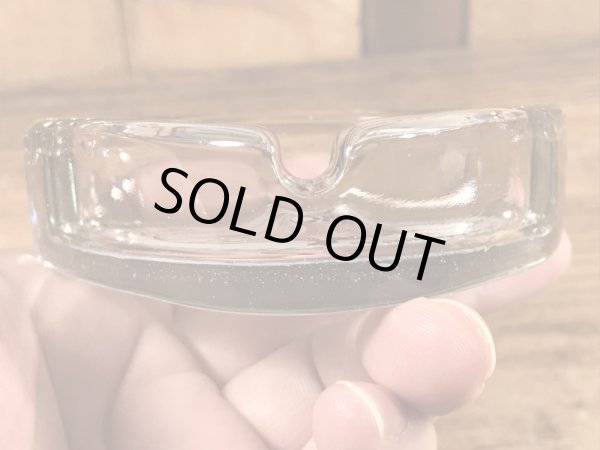 Lazio'sシーフードレストランのガラス製の〜70年代ビンテージ灰皿