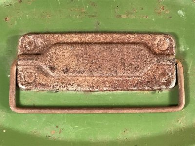 画像1: Union Green Metal Tool Box　ツールボックス　ビンテージ　工具箱　50〜60年代