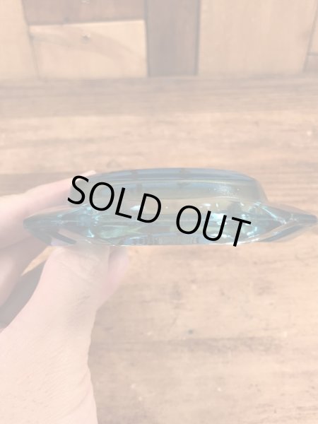 IHOPパンケーキのガラス製の70’sヴィンテージアシュトレイ