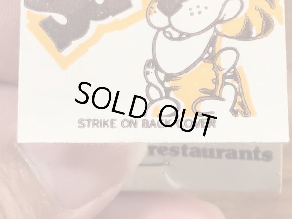 アドバタイジングキャラクターのSambo'sの70’sヴィンテージブックマッチ