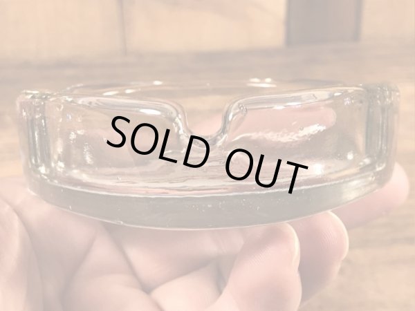 Lazio'sシーフードレストランのガラス製の〜70年代ビンテージ灰皿