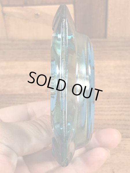 IHOPパンケーキのガラス製の70’sヴィンテージアシュトレイ