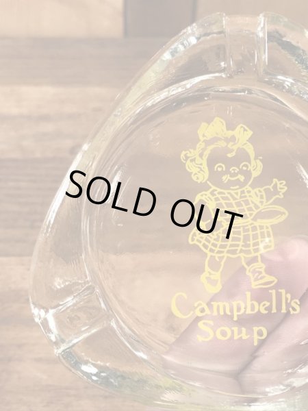 キャンベルスープのキャンベルキッズが描かれた50〜70’sヴィンテージアシュトレイ