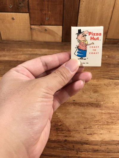 画像2: Lion Match “Pizza Hut” Matchbook　ピザハット　ビンテージ　マッチブック　70年代