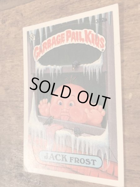 Topps社製のガーベッジペイルキッズの80’sヴィンテージカードシール