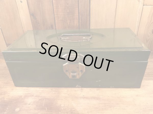 Union Utility Chest Army Green Metal Tool Box ユニオン