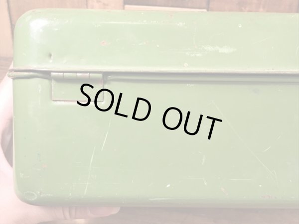 Unionの金属製の50〜60年代ビンテージ工具箱