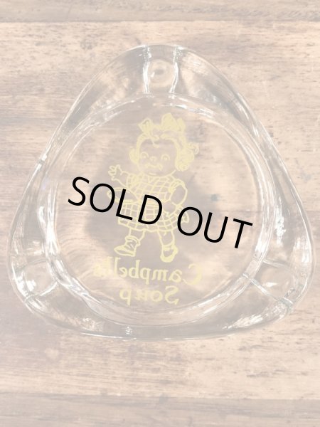 キャンベルスープのキャンベルキッズが描かれた50〜70’sヴィンテージアシュトレイ