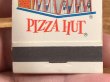 企業キャラクターのピザハットの70年代ビンテージマッチブック