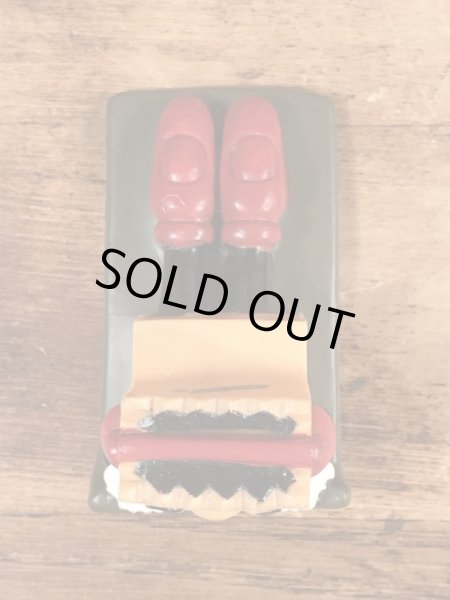 ソニックドライブインのブラウンバッグの90年代ビンテージPVCフィギュア