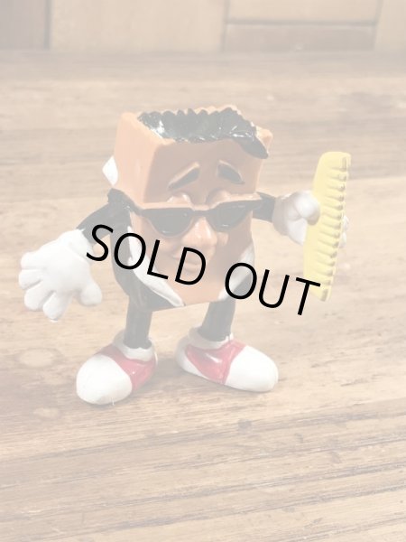 ソニックドライブインのブラウンバッグの80年代ビンテージPVCフィギュア