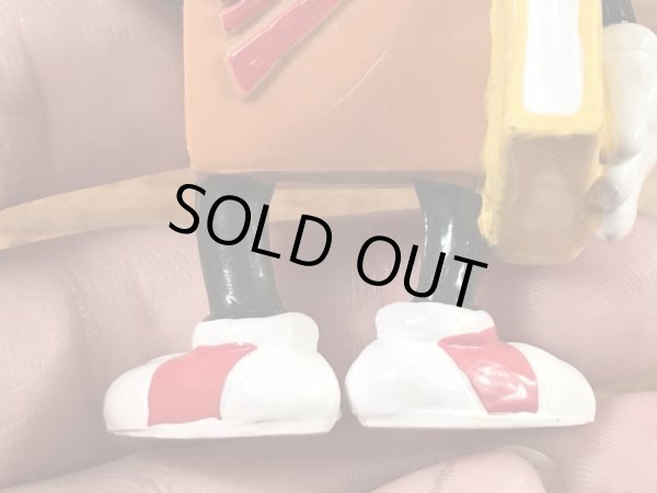 ソニックドライブインのブラウンバッグの80年代ビンテージPVCフィギュア